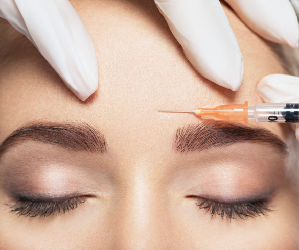 Photo of facial injection
